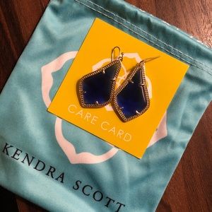 Cobalt Blue Kendra Scott Earrings